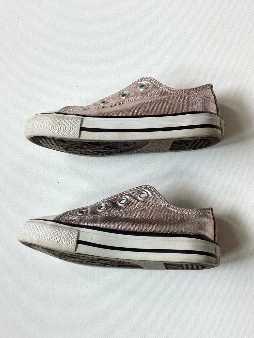 Converse Metallic Rose Gold Sneakers